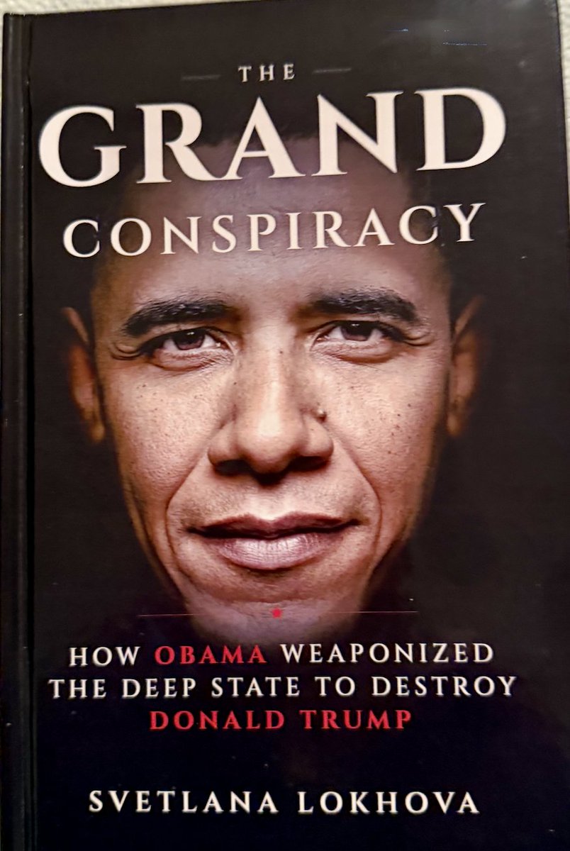 RealSLokhova's tweet photo. The first print copies are out, the book looks great! 
https://t.co/U2JBTqTsVD

The book is 475 pages long. I wanted all the evidence against Obama and his henchmen in one place so they can't escape accountability https://t.co/sJRUAGVv2T