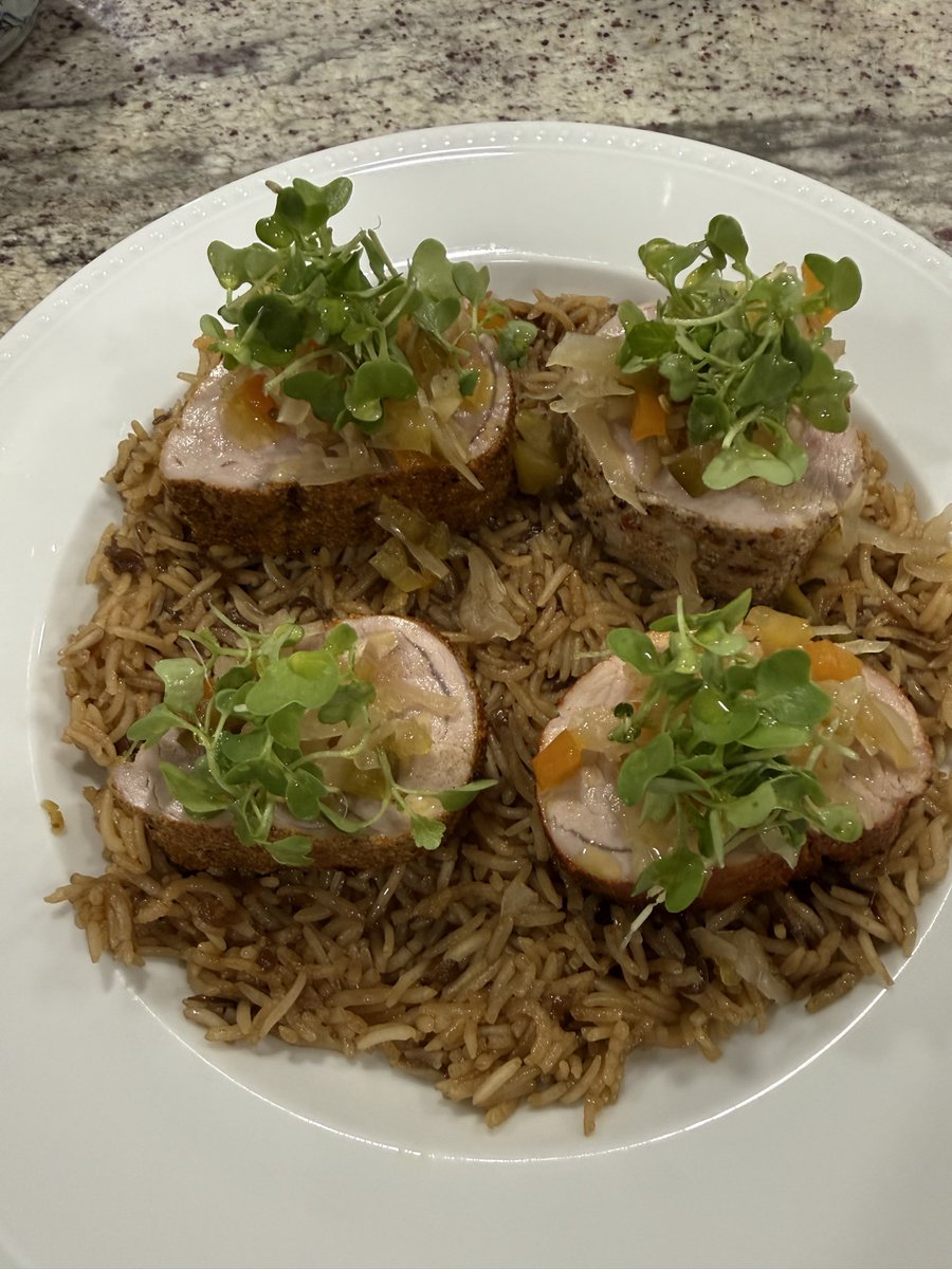 Son!!!! @DadsSeasonings this is stoopid! Brown rice casserole with the ...