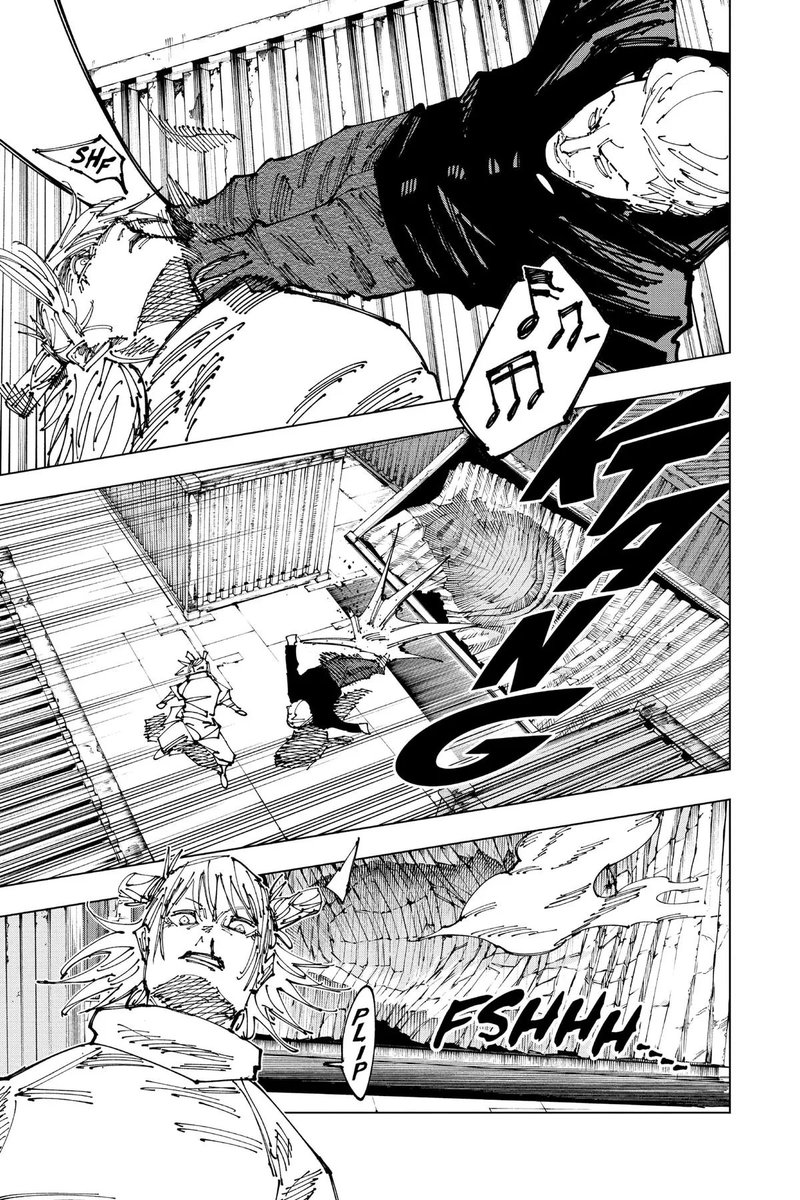 byeivp6bd's tweet photo. @juan_mendo11838 @Noah_Sky1 @wrather_cw Ain't no way you think that the fights from the demon slayer manga have better choreography than the jjk manga... ok then find me a single page from the demon slayer manga that has better choreography than this https://t.co/8e7V3EbUiE