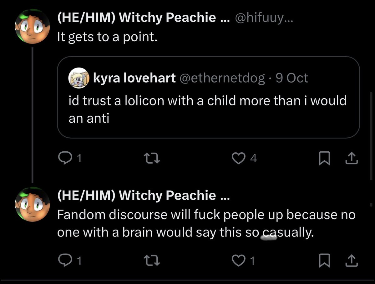 AnimeLoverBis's tweet photo. I wouldn’t trust either of you with a child because of fandom discourse lmao https://t.co/cL8BT0Q419