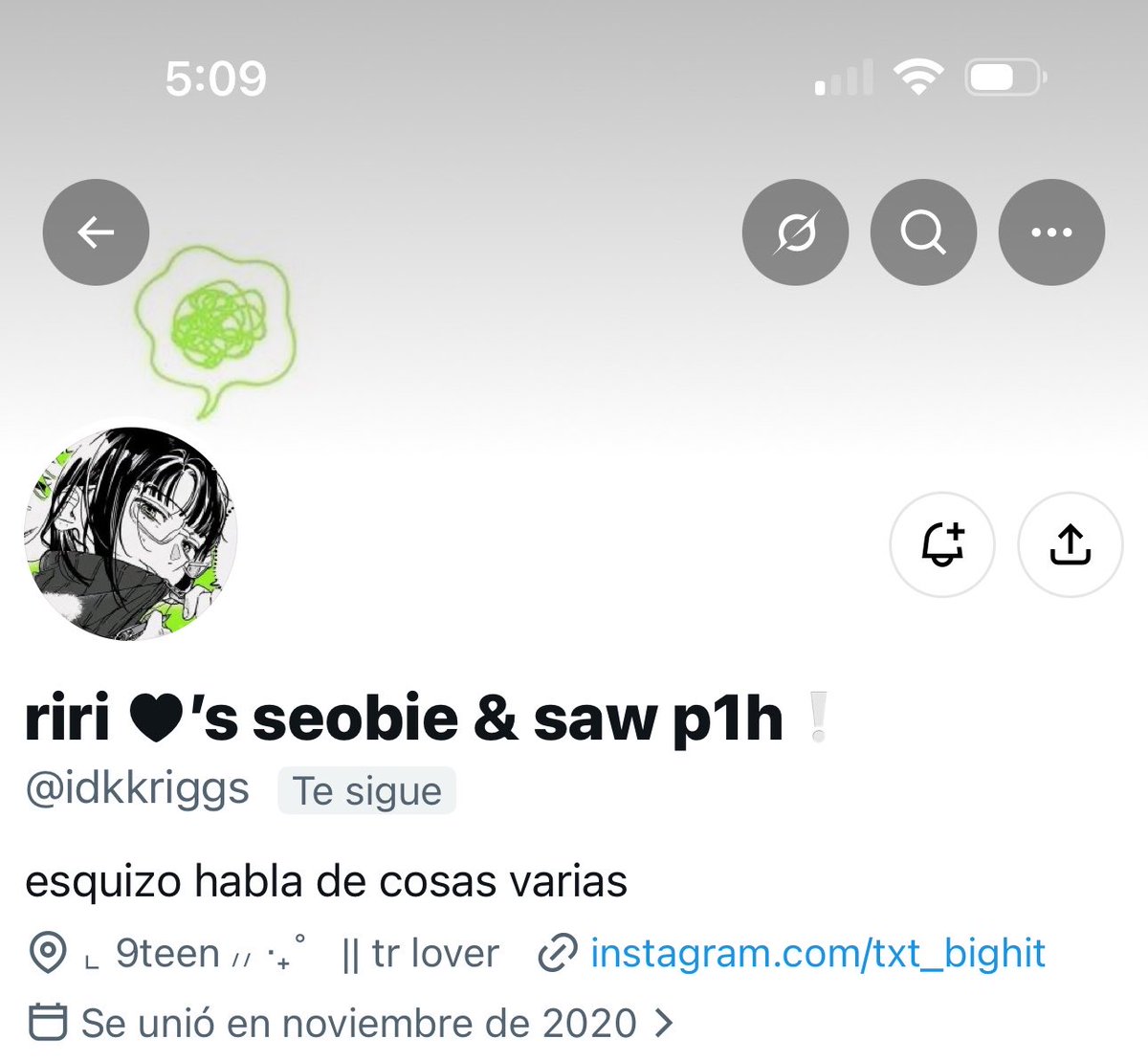 thatsaphrodite's tweet photo. @idkkriggs Me encanta que coincida el banner con tu foto de una forma que se sobre entiende rápido, además me encanta tu apodo que te pusiste súper cuteeee.

Te recomiendo esta canción https://t.co/3eVqi3d9u3 me dices que opinas al privado o aquí. 💚 https://t.co/cXpVOiHy54