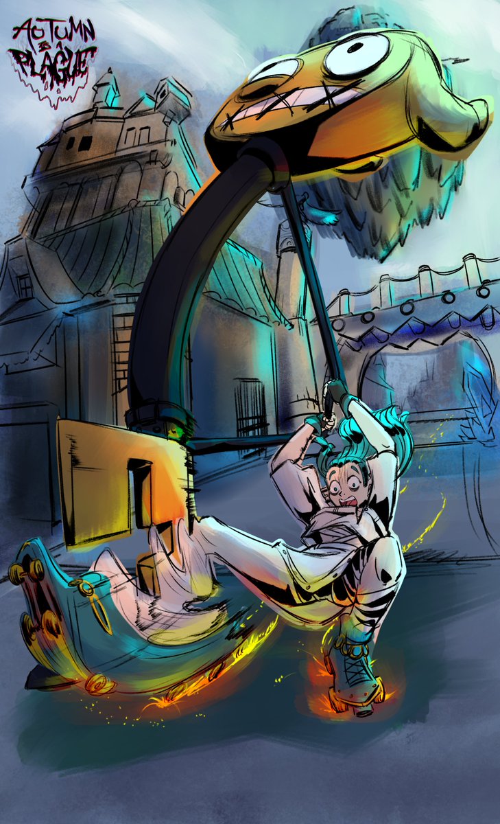 KeDJGAnimations's tweet photo. ABA and Paracelsus Can Do Normal Things: #1 - || Skating Through Phantom City ||

"ABA and Paracelsus went skating for the first time in Phantom City. Everything was fine...until they gained a bit too much speed."

#GGST #ggst_aba #ABA https://t.co/33mOyxX8SW