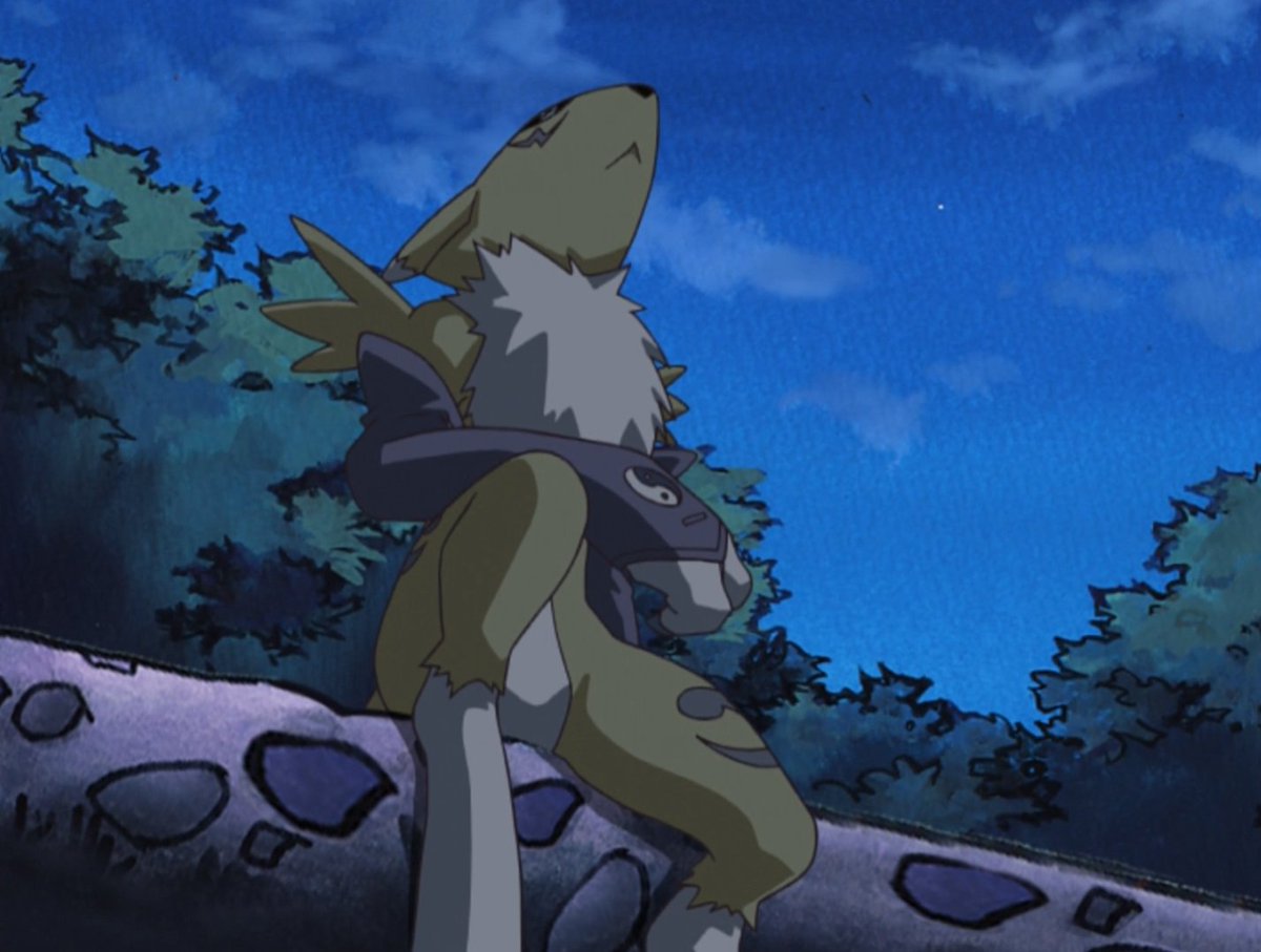 PikaPikachu150's tweet photo. 🌙 That night, Renamon just wanted to think...
#Digimon #DigimonTamers #デジモン #디지몬 https://t.co/ZmQrX4U4UA