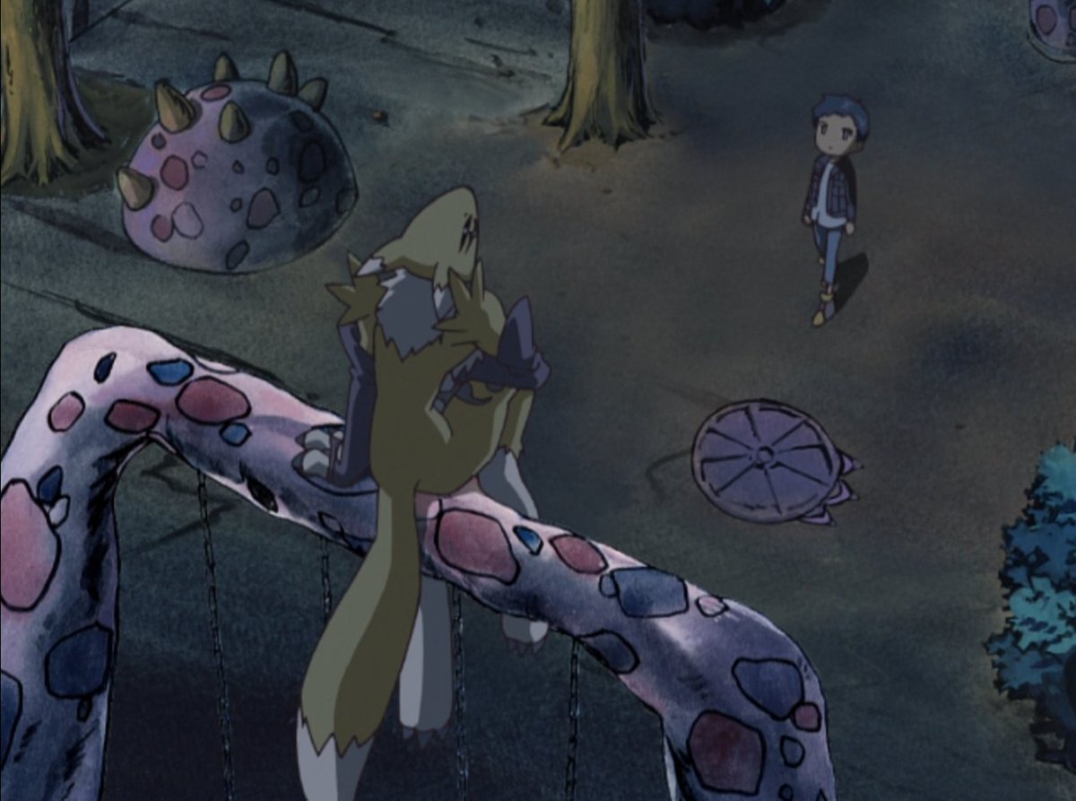PikaPikachu150's tweet photo. 🌙 That night, Renamon just wanted to think...
#Digimon #DigimonTamers #デジモン #디지몬 https://t.co/ZmQrX4U4UA