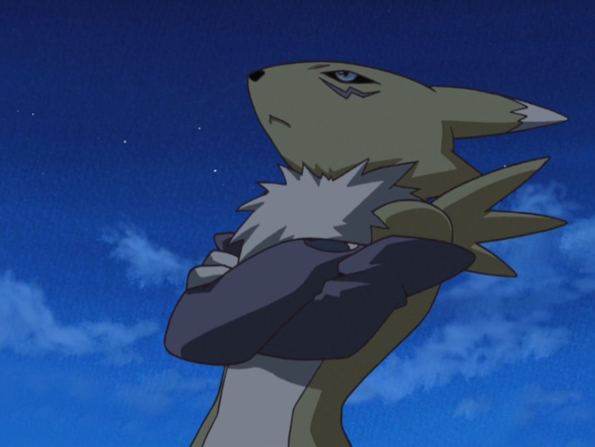 PikaPikachu150's tweet photo. 🌙 That night, Renamon just wanted to think...
#Digimon #DigimonTamers #デジモン #디지몬 https://t.co/ZmQrX4U4UA