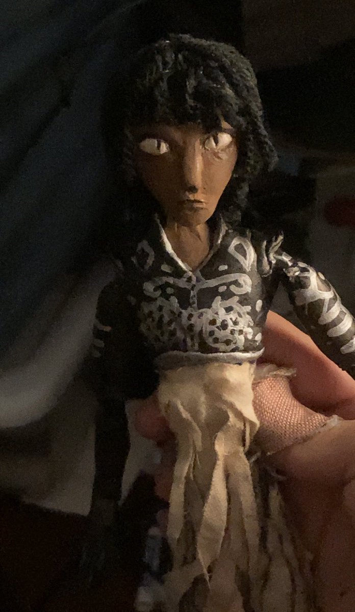 mvddyB0NES's tweet photo. Sorry about my lack of avatober🥹 usually every October I try to create something for my favorite Horror comic, so I made a Tim Burton styled doll of my fav character 🥳

Now I can focus on avatober..YAYYAA https://t.co/bpim91JFjH