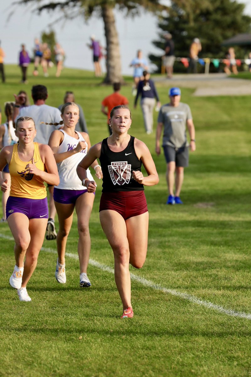 MaroonCrew's tweet photo. Our #3 ranked Boys XC team finished 1st at the Fort Dodge Invitational-congrats!!

For the first time this season our top 4 runners all finished under 16 minutes: Charlie Deick, Will Tice, Nate Timboe, and Theo Tollakson. Elias Stein rounded out the scoring to help the Maroons to a 71 point victory! 

Our #10 ranked Girls XC team finished 4th overall at the Ft. Dodge Invitational ahead of 4 other top 15 teams. Lizzy Tiffany, Cora Volp, Abby Muehling, Payton Wolfe, and Ari Horras led the team as scorers to finish with a 19:36 team avg. time! Great job, Maroons!