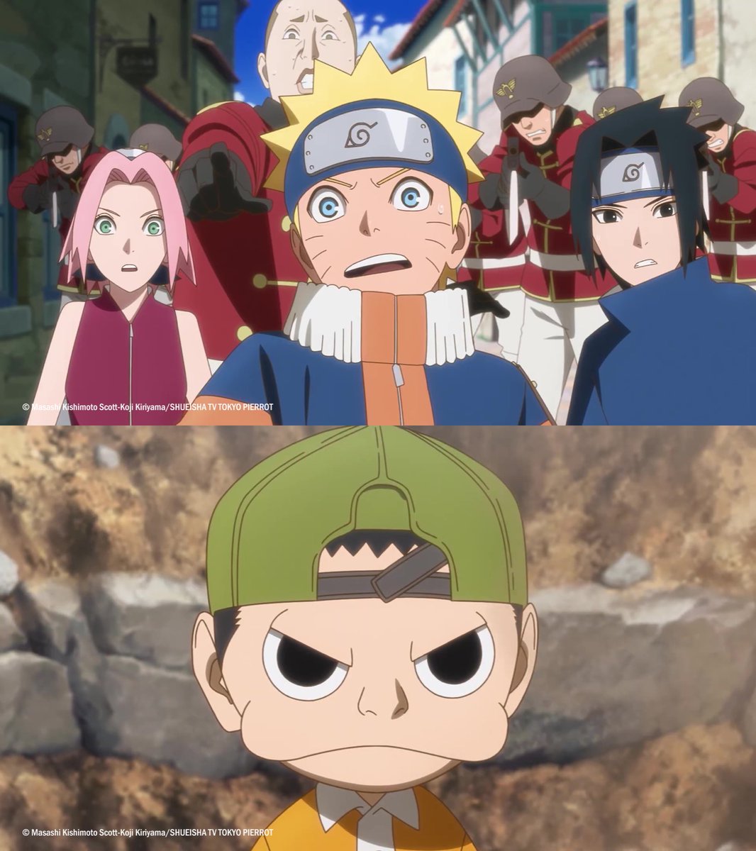 animetv_jp's tweet photo. First look at NARUTO x NINKU anime. 

Two legendary shinobi series collide.

✨More: https://t.co/FUvZd7ovGi https://t.co/WBfIeuRlXu