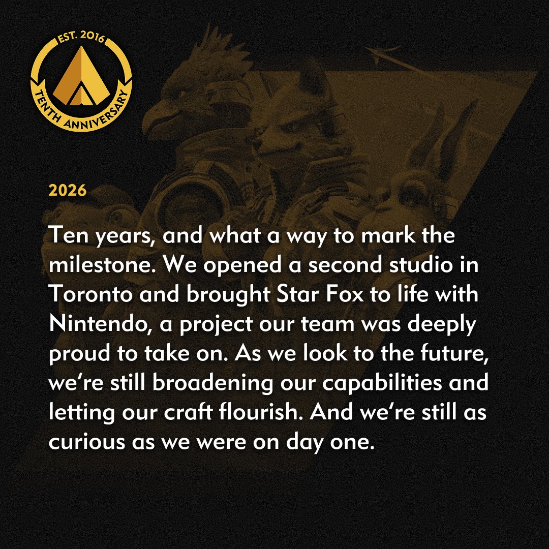 Stealth40k's tweet photo. Velan Studios says they were proud to work with Nintendo on Star Fox.

Source: @velanstudios https://t.co/741nG4VLoL