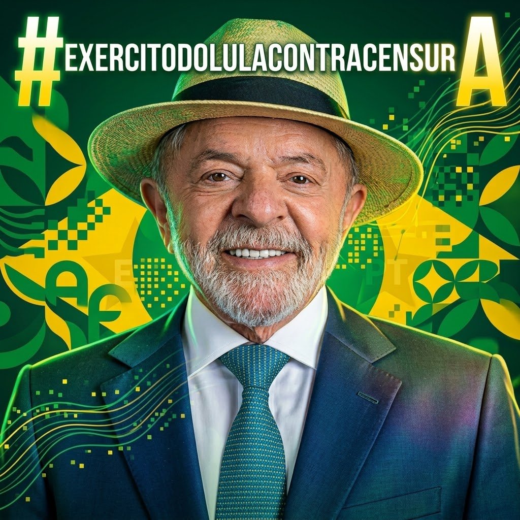 tecnoativismo's tweet photo. #EXERCITODOLULACONTRACENSURA https://t.co/c4iPJKiiRu