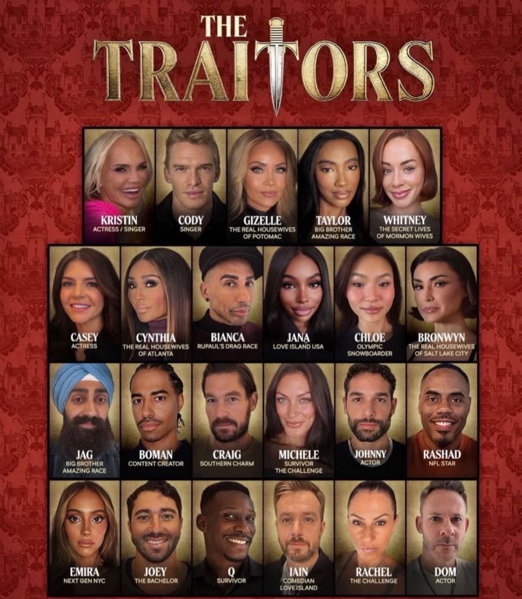 TheBigBroTea's tweet photo. I am way too excited to see whatever tf Q is going to be doing on The Traitors this season #thetraitors https://t.co/Yk21oprgKZ