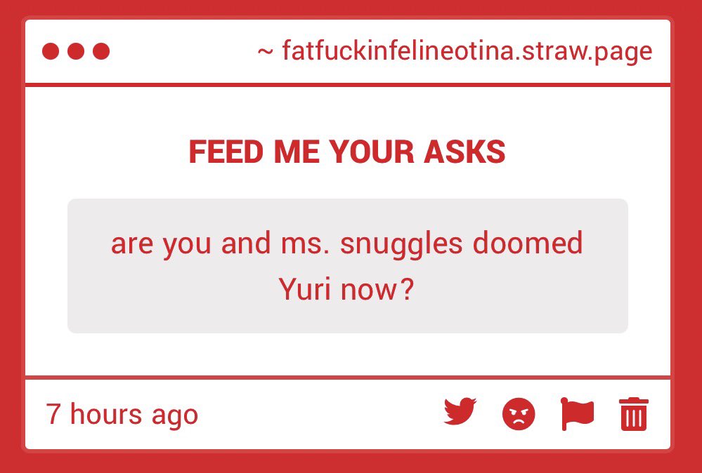 FatFuckinFeline's tweet photo. ...WHAT THE HELL IS DOOMED YURI. https://t.co/8Q8sL27h79