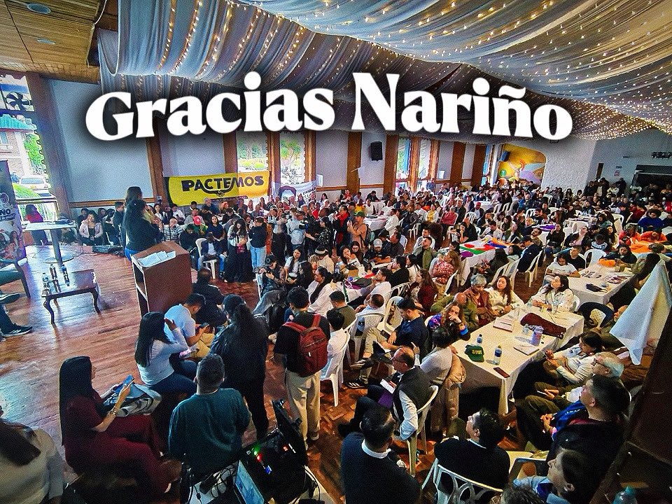 carolinacorcho's tweet photo. ¡Gracias, Nariño! ❤️
​Suma de fuerzas, compromiso y unidad. ¡No nos detenemos!

​#NiUnPasoAtrás #CarolinaCorcho #Nariño #Pasto #PactoHistórico https://t.co/dq07IMFzno