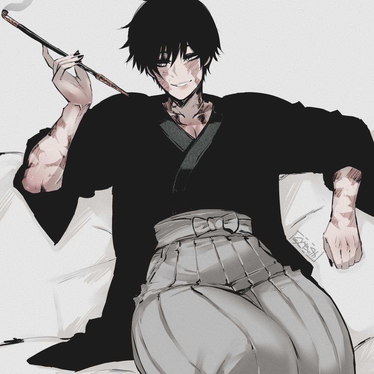 zeninin1's tweet photo. @P0rongudaa ᅠ

ᅠ
ᅠ
    —  Deberias de tomar las cosas
con calma kugisaki, sabes unas 
pequeñas vacaciones no te vendria
para nada mal. 
ᅠ

ᅠ
ᅠ https://t.co/Pu1pBM57Vk
