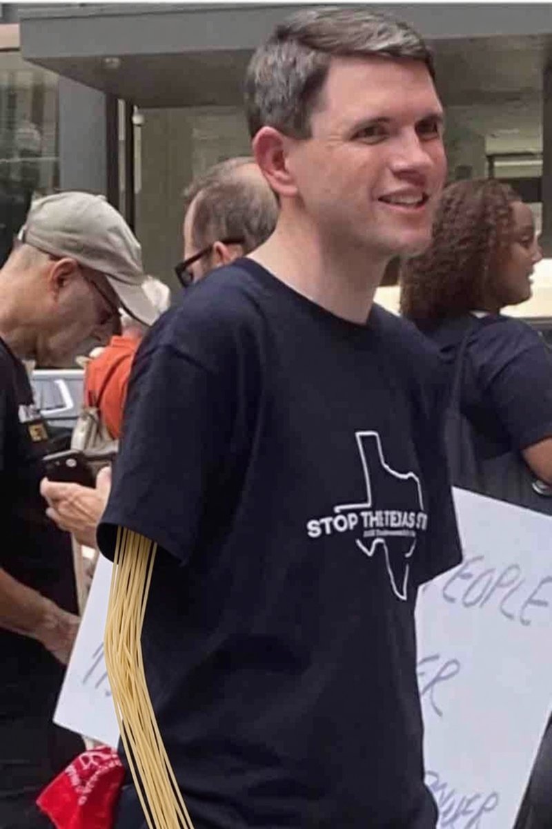 catturd2's tweet photo. Angel hair pasta arms. https://t.co/ydFSTq2iSM