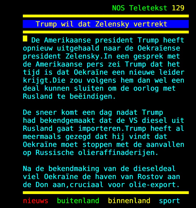 Muggie02350's tweet photo. @Michel1401 Trump wil zelensky weghebben volgend de npo! https://t.co/utGvIqEXNo