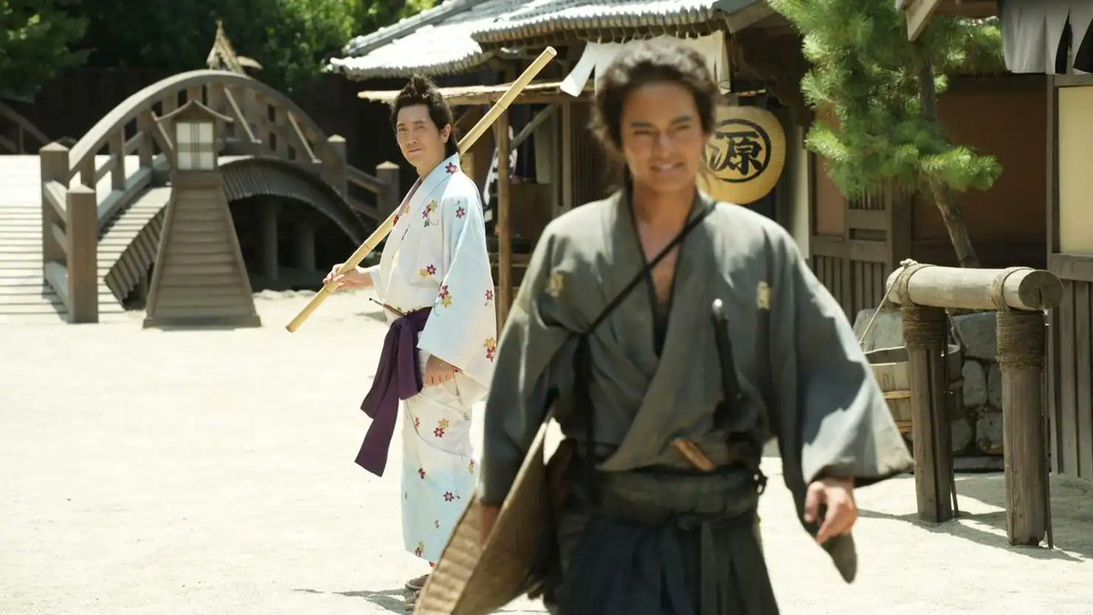 kotomaseren's tweet photo. 「#浮浪雲」第2話「龍馬が来た」時代が幕末なので当時の有名人が続々登場。先ずは坂本龍馬！本作は雲が主人公に見えて息子の新之助の成長を描いてる。息子の成長で親も成長するという二重構造。親子物なのよね。新之助が龍馬に憧れるのは分かる。龍馬の死を知った時にきっとまた彼は一つ大人になる。 https://t.co/iSLVeHq9kG