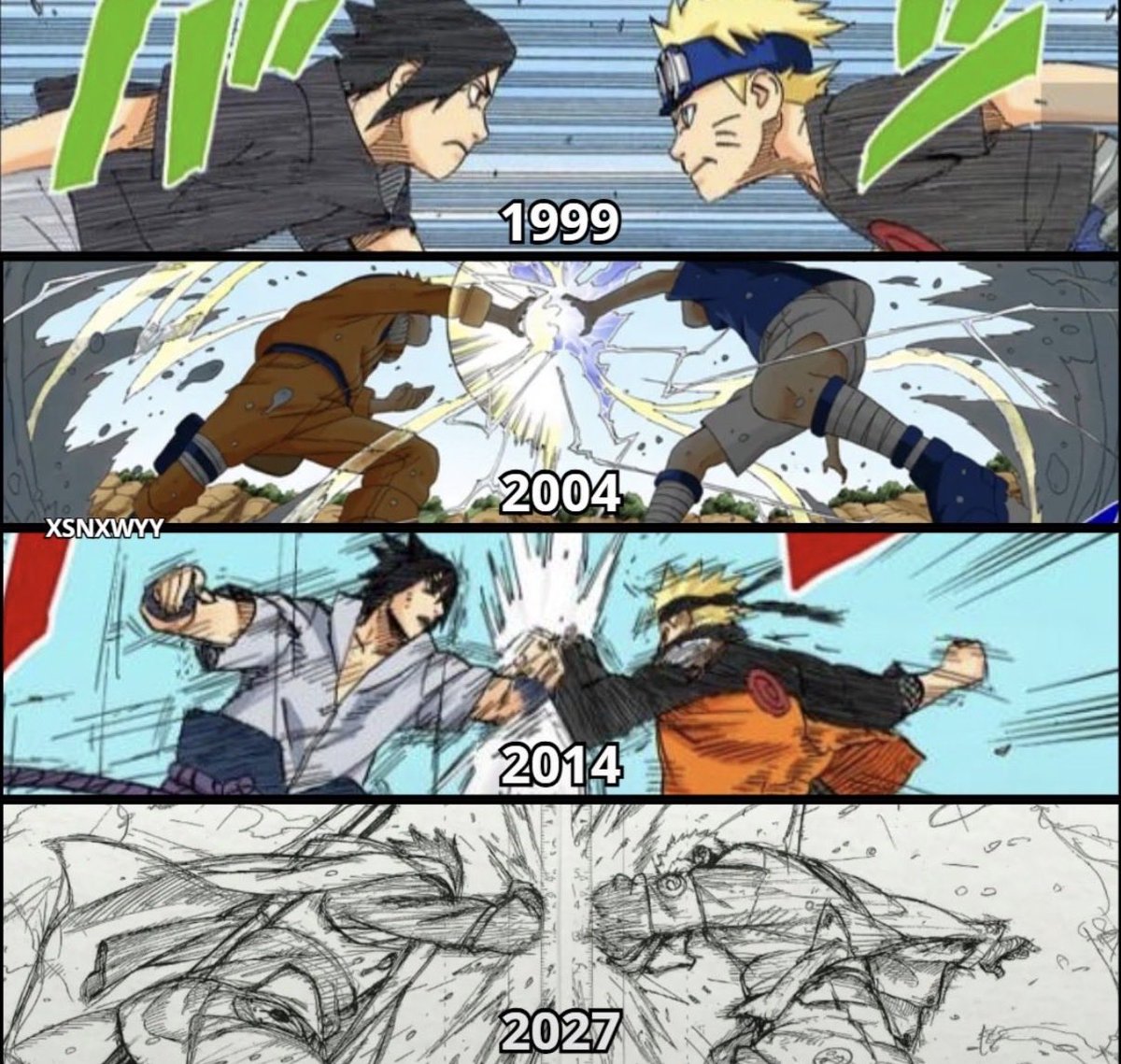 Promithean11's tweet photo. Almost 3 decades on Naruto Greatness https://t.co/2T2SPweouu