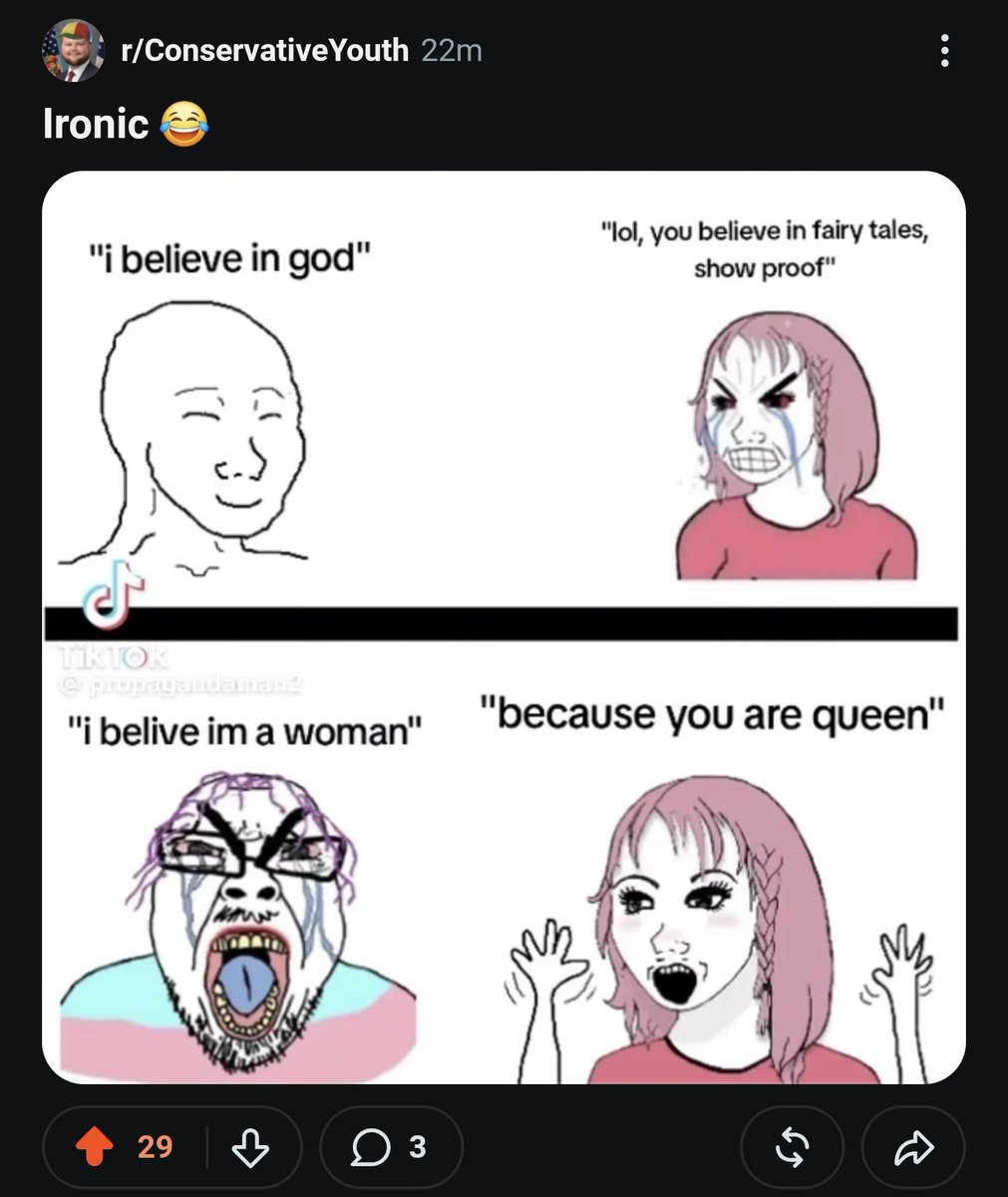 Reddit_Retards's tweet photo. LMFAOOO💯 https://t.co/yzEiUCjzZk