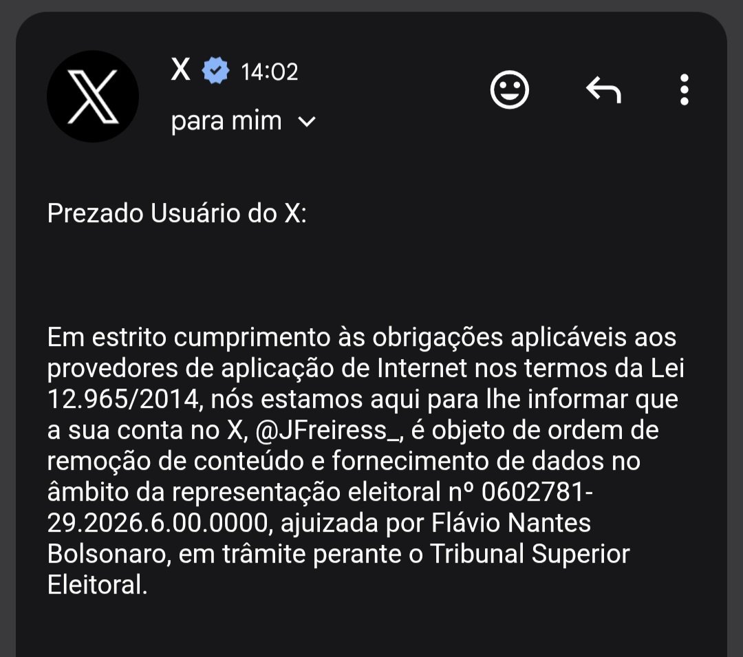 JFreiress_'s tweet photo. A pedido de Flávio Bolsonaro, o ministro André Mendonça quer a quebra dos dados da minha conta e exige que eu remova posts falando sobre o "tesouraço" de 250 bilhões do Flávio sendo que ele mesmo fala de tesouraço o tempo todo. Vamos dar o nome correto a isso: CENSURA. https://t.co/C1mMMM94Ny