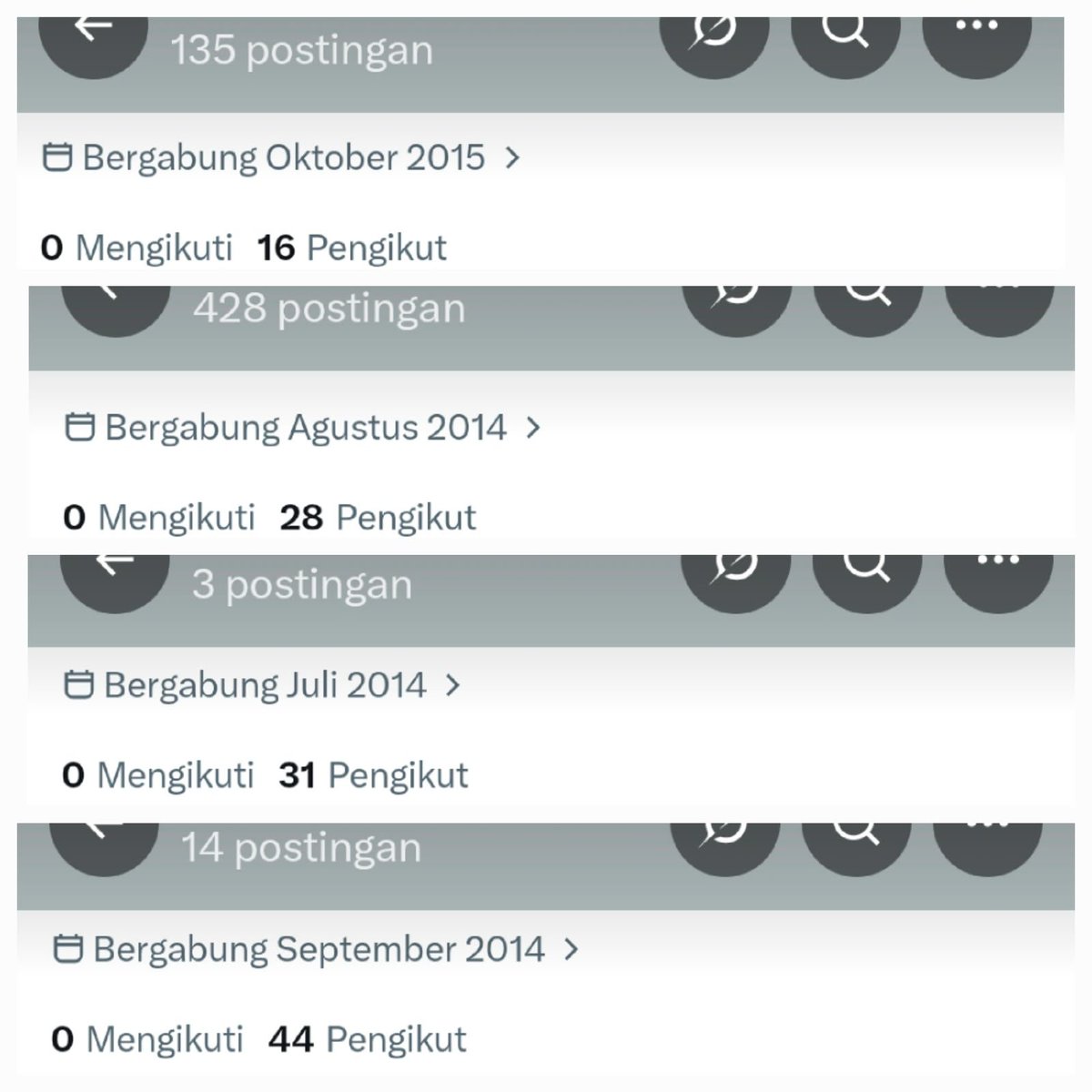 norilatte's tweet photo. Want to sell account pure inact masuk HTMT F receh

💰 3xk/ea

─┈ ଓ verif email only, dom hotmail 
─┈ ଓ masuk HTMT with pict
─┈ ଓ username @ masih random
─┈ ଓ Dapat data lengkap https://t.co/O8Hv2rUgll