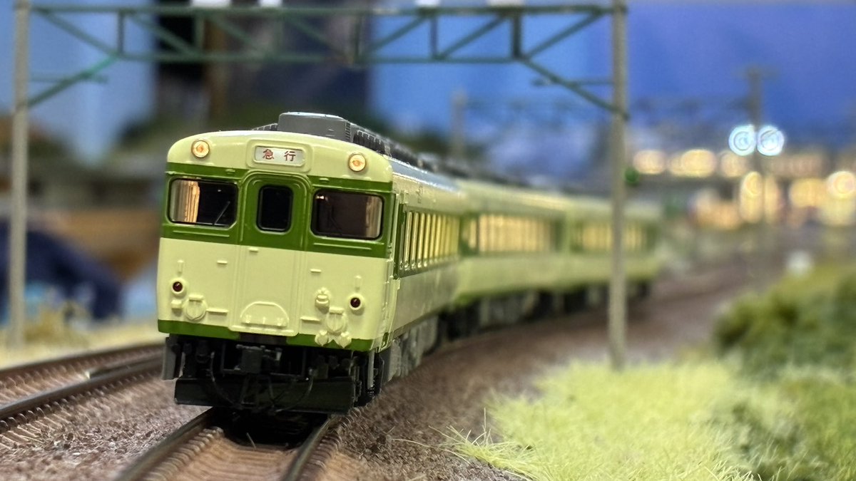Re_Color_train's tweet photo. 【東京・本店4階】昨日ご来店のお客様⑧

急行よねしろ

※ 3,4番線使用

#リカラー #Re_Color #鉄道模型 #ｎゲージ  #レンタルレイアウト https://t.co/PNeaSPmoW6