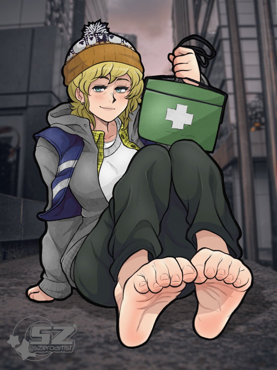 szeroartist's tweet photo. "Bryana" - Resident Evil (2026 movie)

Is this something? Fem Bryan from the latest RE movie. Thought it would be a cute gender bend... https://t.co/Hc3S3BX7Ji