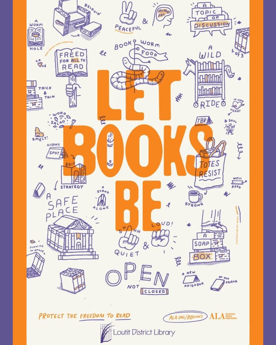 BooksandRosesCo's tweet photo. Last day for #BannedBooksWeek with #QuoteoftheDay by #JamesHowe (his books are great)
Everyday we must support our #FreedomToRead #ReadingMatters #LetBooksBe #booklover #families #VoteBlue2025 #ReadingisPowerful @cincylibrary @rockfordpublib @nypl @3kingvisions @@OhioLibraryCncl https://t.co/Yk87hfjpWH