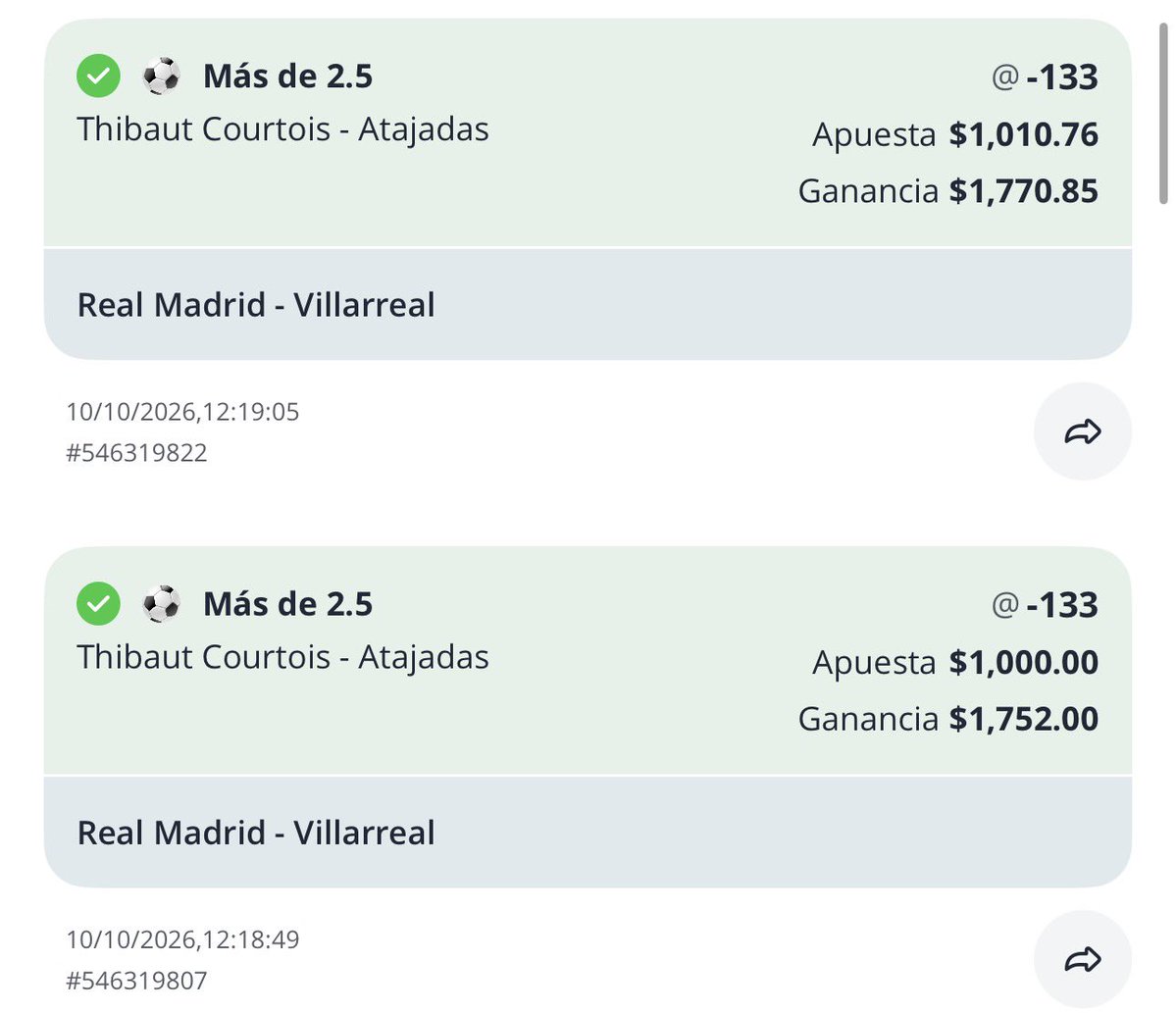 BernardoPicks's tweet photo. Estamos en RACHA con @AguilaPick y son 8 collabs consecutivas cobradas ✅✅💰

De pasada a cobrar un same game parlay canchero en Draftea con el Inter Miami 🎯 https://t.co/EtSvXFnvhT