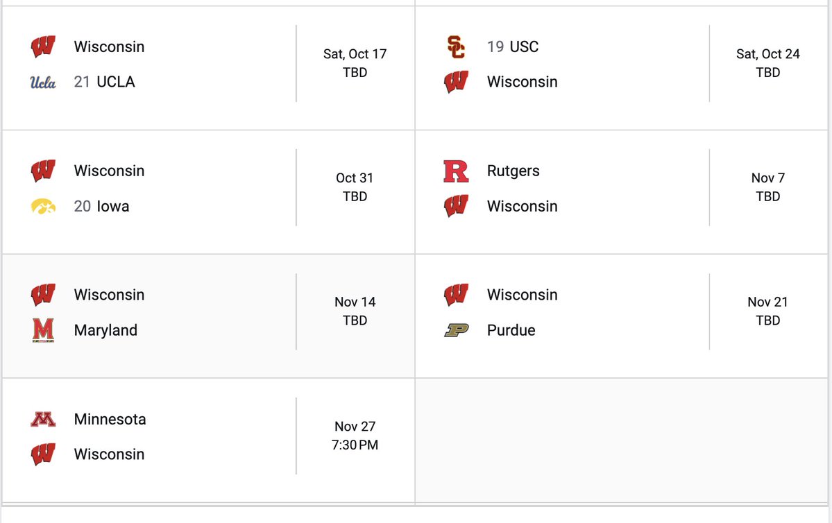 hedging_henry's tweet photo. People were doing this with Iowa last night, so let me raise you with...

Playoff Wisconsin. https://t.co/Fjc2F5qANw
