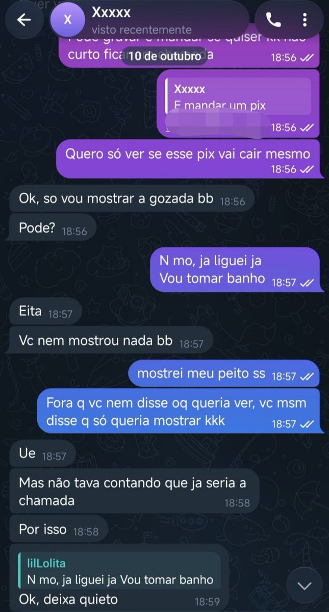 tiochikinho's tweet photo. 🚨DENUNCIA🚨

Uma das nossas verificadas nos mandou reclamação sobre o modo de verificação da página @avontadetotal .
Faz verificação por chamada, quer mostra as partes íntimas, diz que vai pagar e enrola.
VEJA OS PRINTS E JULGUE VOCE MESMO https://t.co/YZNAdvQwrE