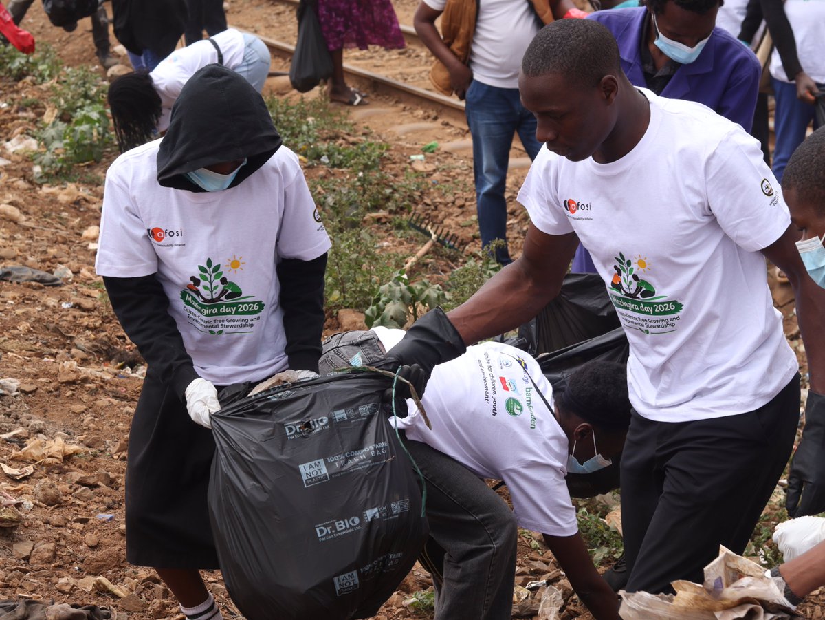 afosike's tweet photo. Earlier today, AFOSI joined Kibra for community cleanups and waste awareness. 

Thanks to @REOFKenya @PamojaFMradio @jibukenya @Spinjetsorg @KBCChannel1 and all partners and community groups!

#WorldCleanupDay #ClimateAction https://t.co/k01tRZ3ume