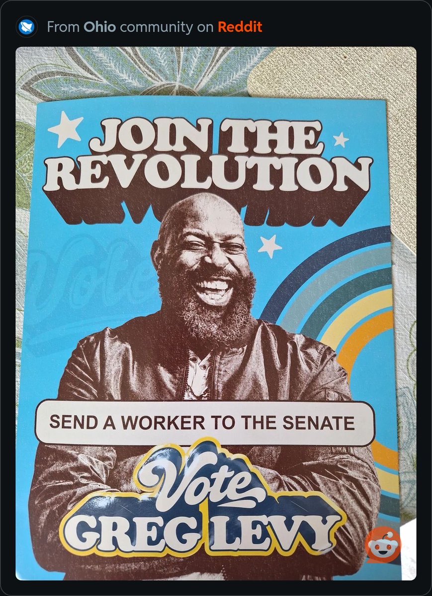 JacobRubashkin's tweet photo. A pop-up Super PAC is spending six figures on mailers backing a socialist running as an independent in the Ohio Senate race against Husted and Brown. We won’t know the donors for a while but there are signs it’s a GOP-backed effort. https://t.co/Fr947aQac5