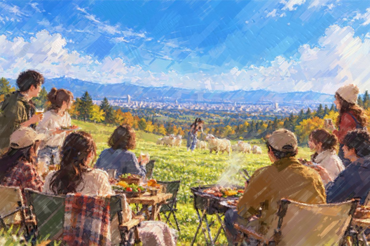 kensukenoda's tweet photo. おはようございます。

今日は、いよいよ、稲森寿世初のファンクラブイベントです。

稲森村長を放牧しつつ、BBQを嗜むというアクティビティです。

しっかりフォローしてこんがり焼き上げようと思います。

参加される皆様、よろしくお願いいたします！ https://t.co/4bV0AFD5uw