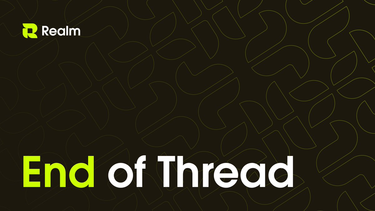 TradeOnRealm's tweet photo. https://t.co/3L2jvb2QW7
