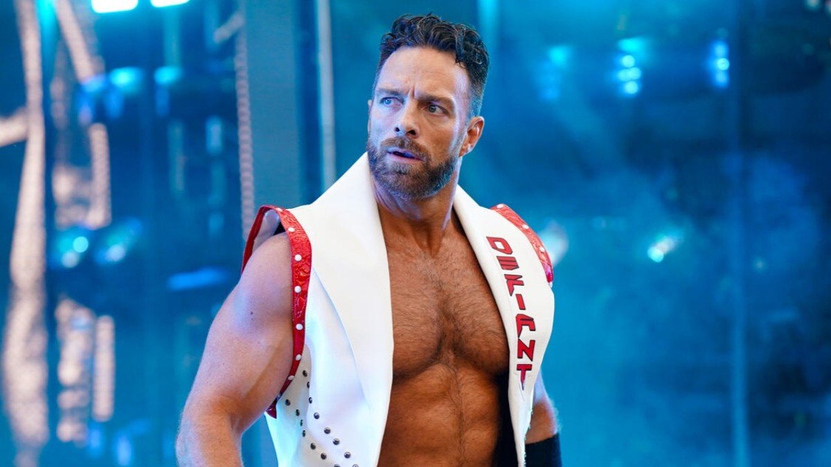 WrestleOops__'s tweet photo. LA Knight reportedly caused a scene upon returning to guerilla after his match. He reportedly called Triple H a "balding cuck" and "an embarrassment to wrestling", before flipping a table and leaving the arena. More updates as we get them.

(via @FrightfulSelect) https://t.co/iYDcVeZYf5
