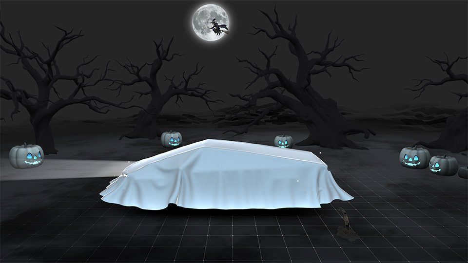 NotATeslaApp's tweet photo. Tesla has released FSD v14.3.12 with update 2026.38.5.

This update adds Halloween Mode to the FSD branch and the other 2026.38 features, including the Visual Updates, Emergency Drive Away and more.

Release Notes:
https://t.co/Et0Nsw3oPH https://t.co/EymgYGPumC