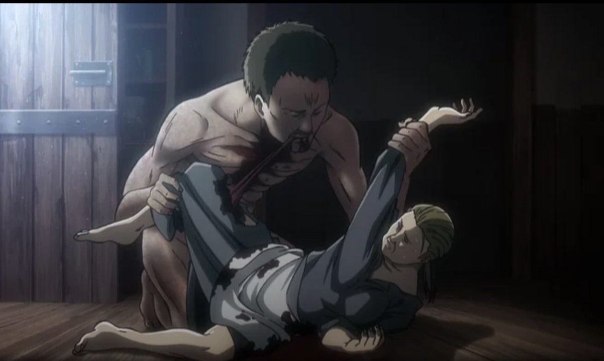 AoTFrames_'s tweet photo. This is likely the worst situation imaginable in AOT https://t.co/3towoXsCa1