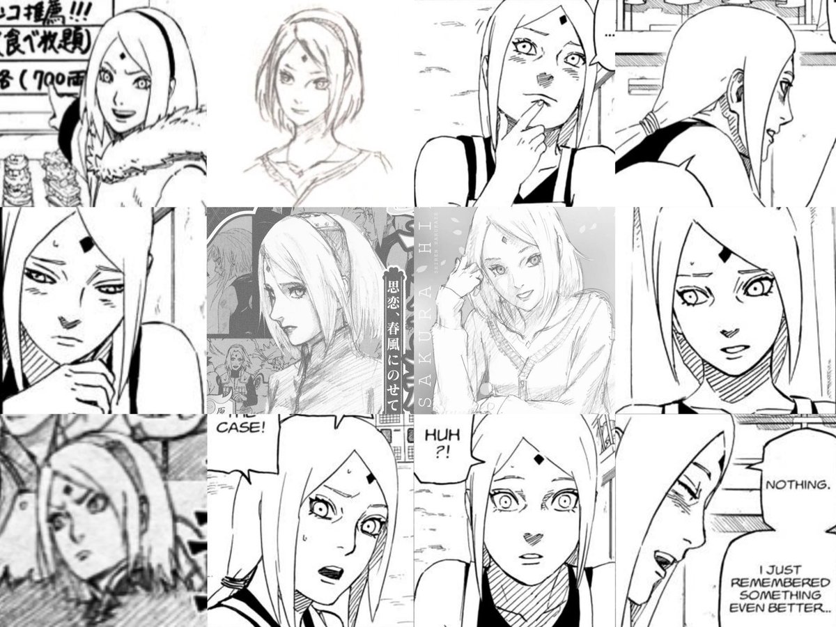 yurisasusaku's tweet photo. Kishimoto loves drawing blank period Sakura too much I knew he would be back https://t.co/KmO8dT1KD7