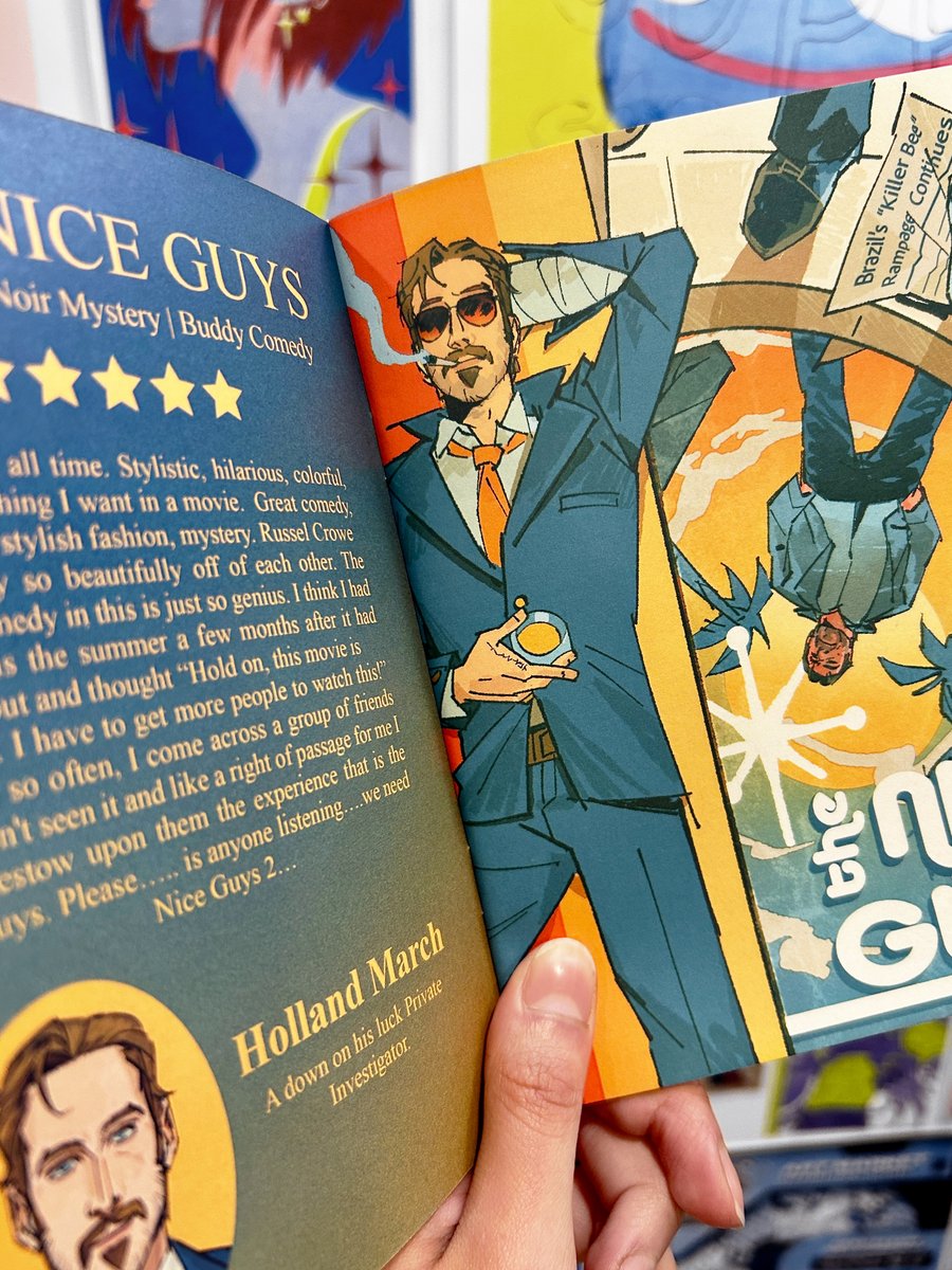 cranity's tweet photo. Hi... so I watched 20 of Ryan Gosling's movies this summer. I sketched out a lot a things for half of them and gave my reviews for the rest and now I have 40 pg zine about it 😅  So, behold, my Rygos zine:

https://t.co/a0qvMS6FZM https://t.co/6SYxOSXH3u