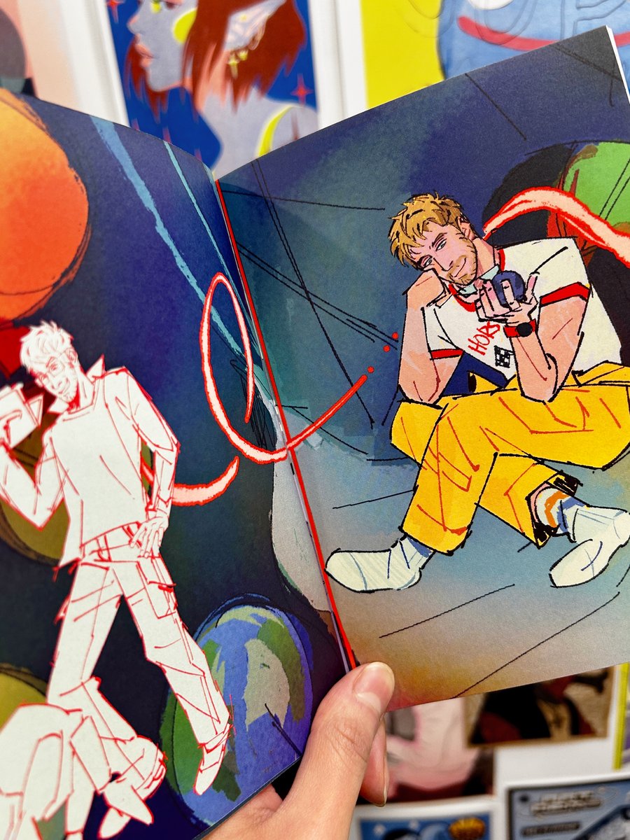 cranity's tweet photo. Hi... so I watched 20 of Ryan Gosling's movies this summer. I sketched out a lot a things for half of them and gave my reviews for the rest and now I have 40 pg zine about it 😅  So, behold, my Rygos zine:

https://t.co/a0qvMS6FZM https://t.co/6SYxOSXH3u