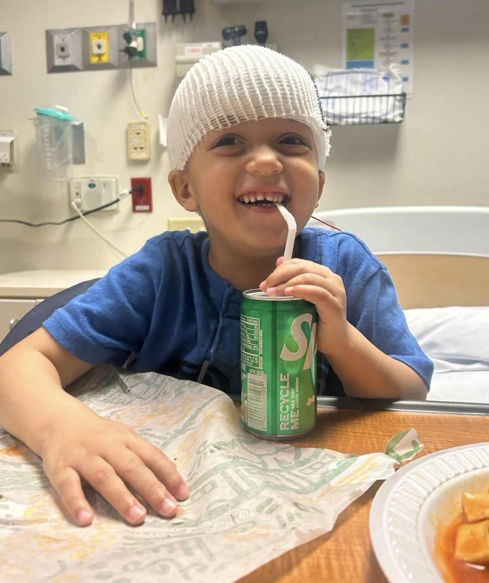 BHanni's tweet photo. Tonight’s #KUCancerFighter hero is Major Jones, a 5-year-old from Blue Springs, MO, who has been battling lymphoblastic leukemia for much of his life. This little warrior recently completed 2.5 years of treatment, wowing his doctors, nurses and family along the way with his courage. His mother Ashley says the best word to describe her son is “Brave”, adding that every time he had his port accessed he refused to cry because in his words, “I’m that brave, Mommy.”

Ashley also describes Major as, “a ball of energy, spunk and personality.”  He loves playing with this two brothers and loves the Jayhawks!  His late Grandfather, John Marquardt (who also battled colon cancer for 6 years) was a very successful youth girls basketball coach in the KC area. He would always tell his players about Paul Pierce and his resilience after a knife attack early in his pro career, as well Paul’s brilliance on the court. Now young Major wants to be like Pierce, because he says, “the hospital saved him too.” 

Though now in remission, Major still has to go in for labs every couple months and is seeing multiple specialists due to reactions to his treatment. He’s just now getting to go to school for the first time after spending most of the last 2 years in the hospital. This courageous Kindergartener is full of life and ready to take the world by storm. We salute you, Major and are so impressed by your bravery and toughness. Tonight’s call is for you! 💙❤️