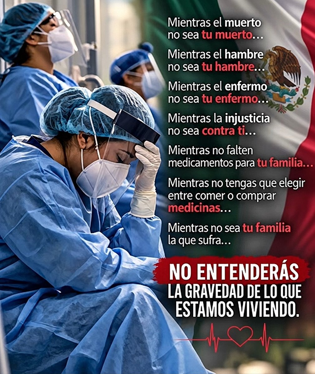 Moonlight_Blue4's tweet photo. ¡Todo mi apoyo a los trabajadores del IMSS! ✊🇲🇽
Merecen respeto, condiciones dignas e insumos para atender a los mexicanos.
¡Protestar por sus derechos no es un delito!
¡Con el personal de salud, siempre! 🩺🔥
#ApoyoTotalAlIMSS https://t.co/YU1YVoft1d