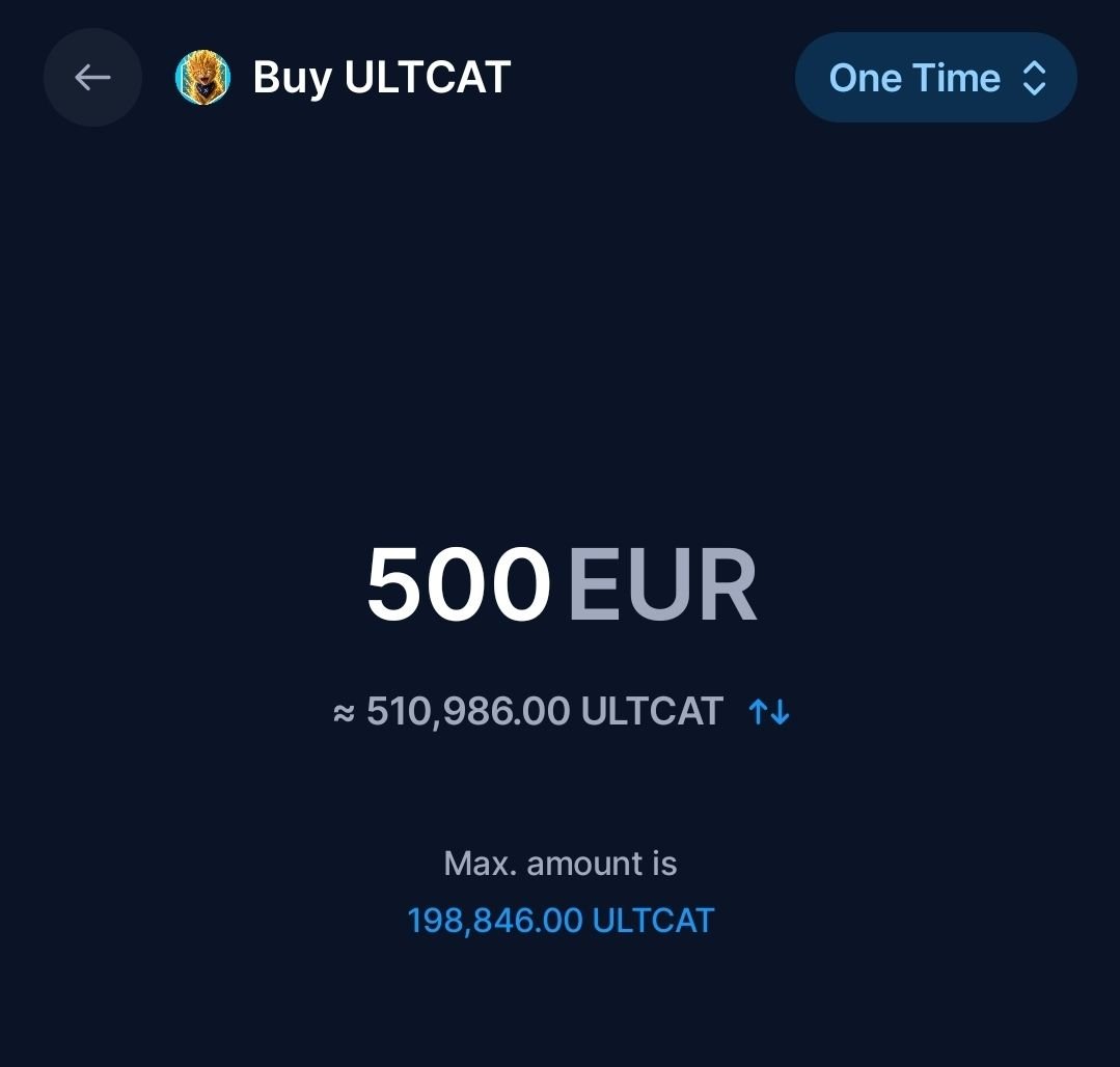 UltraCatOnCro's tweet photo. still hitting a buy cap on @cryptocom for $ULTCAT 😸

That’s the kind of problem you want 🚀 https://t.co/4QNwtCIiYY