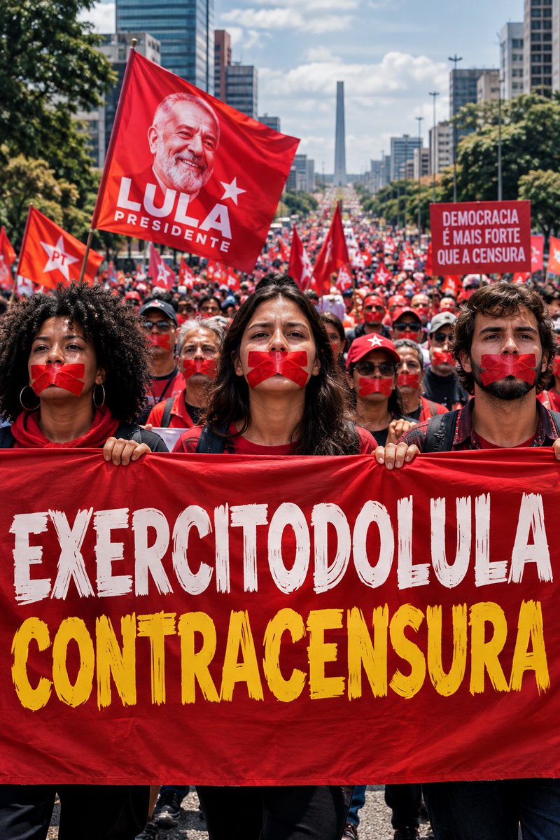 carlalavor's tweet photo. @AndreJanonesMG #EXERCITODOLULACONTRACENSURA https://t.co/DglX2dUWyR