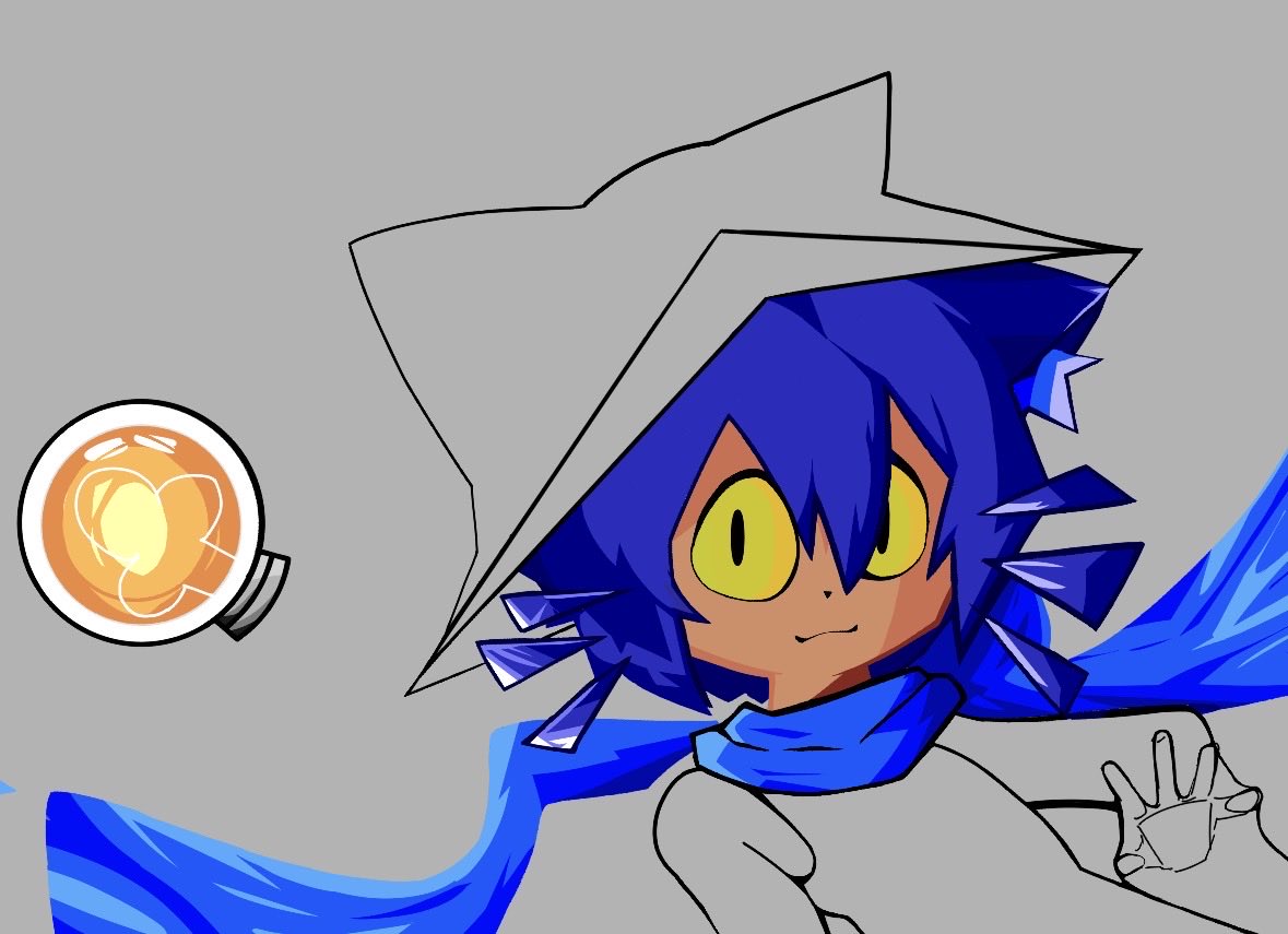 forgetishh's tweet photo. heavy wip works because i never think of actually finishing a piece #niko #oneshot  #nikooneshot https://t.co/BcBz6XIzpx