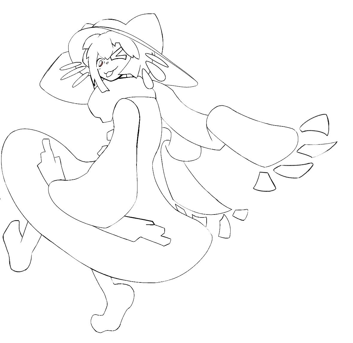 forgetishh's tweet photo. heavy wip works because i never think of actually finishing a piece #niko #oneshot  #nikooneshot https://t.co/BcBz6XIzpx