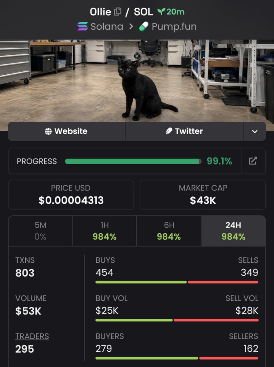Strong69107's tweet photo. Watching entry on $Ollie
$43k MC
Ca>

D5GWkj9od5wupHML1npgxCVxTmLy3d5YKVrnx3Lkpump
#Solana #Memecoin https://t.co/DSzelPujwH