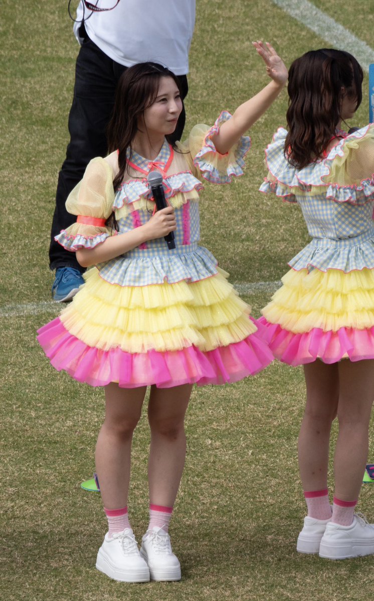 xYOmTWcJkPHsmnt's tweet photo. 2026/10/10
不動産スタジアム
サガン鳥栖対藤枝MYFC戦
日本直販SPECIAL DAY!!2026
HKT48スペシャルライブ
バックスタンドの方を向いて手を振ってくれるヒーロー！😊😆
#北川陽彩 
#HKT48_カメコ
おはようございます😃 https://t.co/RgJdRNFr1o