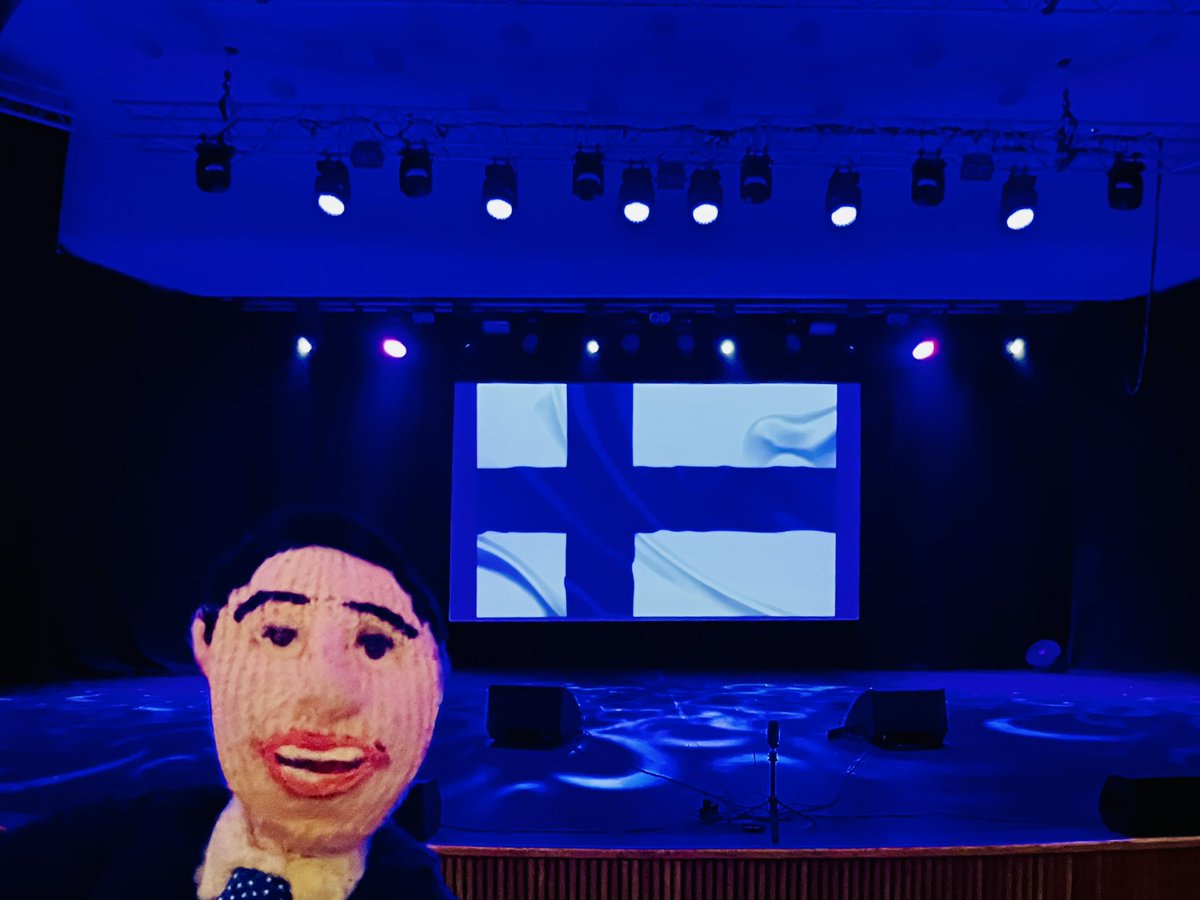 jimmycarr's tweet photo. Thanks for coming and having a laughing with me Finland. I’ve had a great few days here, finishing up tonight at the House of Culture in Helsinki. See you on my next tour 🇫🇮 Next stop for me is Canada, for shows in Ontario and Quebec. Click on the link for cities, dates and tickets 🇨🇦 https://t.co/H8IQj9HFiF